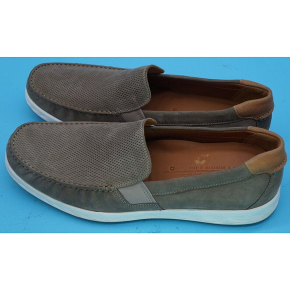 Ecco S Lite Moc Slip On Loafers Shoes Mens US 13 - 13.5 EU 47 Gray Suede main image 4